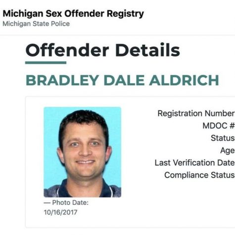 Photo courtesy of the Michigan Sex Offender Registry