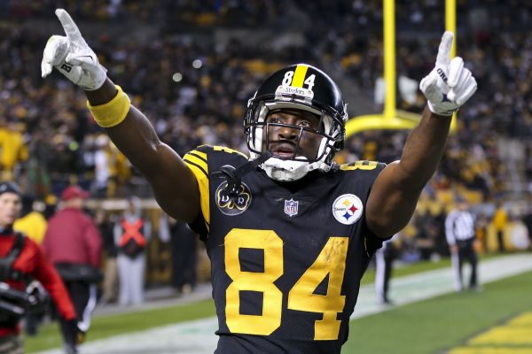 Antonio Brown on the Steelers. Photo via The Washington Post