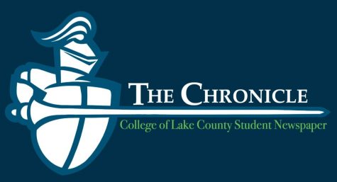 The logo of the Chronicle, the student-run online newspaper at the College of Lake County.