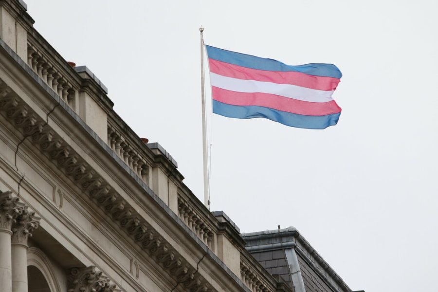 The+transgender+pride+flag+represents+male%2C+female%2C+and+the+transtition+between+the+two%2C+as+well+as+those+who+fall+between+male+and+female.