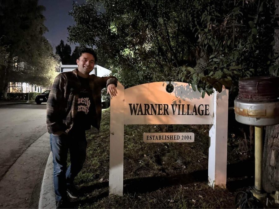 Kenny Dantes in the Warner village, a fake suburb set used in filming Young Sheldon and Gilmore Girls.