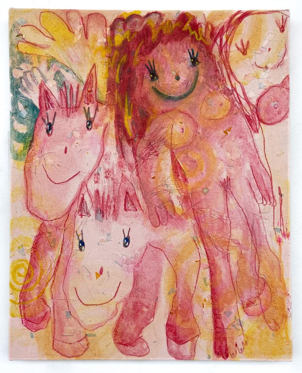 It’s hard to capture all of the ups and downs of transitioning from girlhood into womanhood, but artist Abigail Svitko accomplishes this in her most recent feature in the “Evolve” exhibit at CLC’s Robert T. Wright Gallery.
